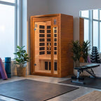 Barcelona 1 to 2 Person Low EMF FAR Infrared Home Sauna